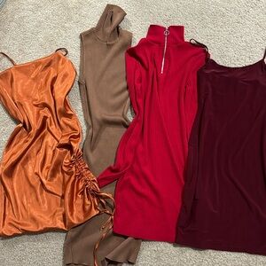 Bundle of holiday dresses